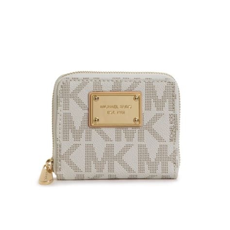 michael kors grayson wallet|michael kors white wallet small.